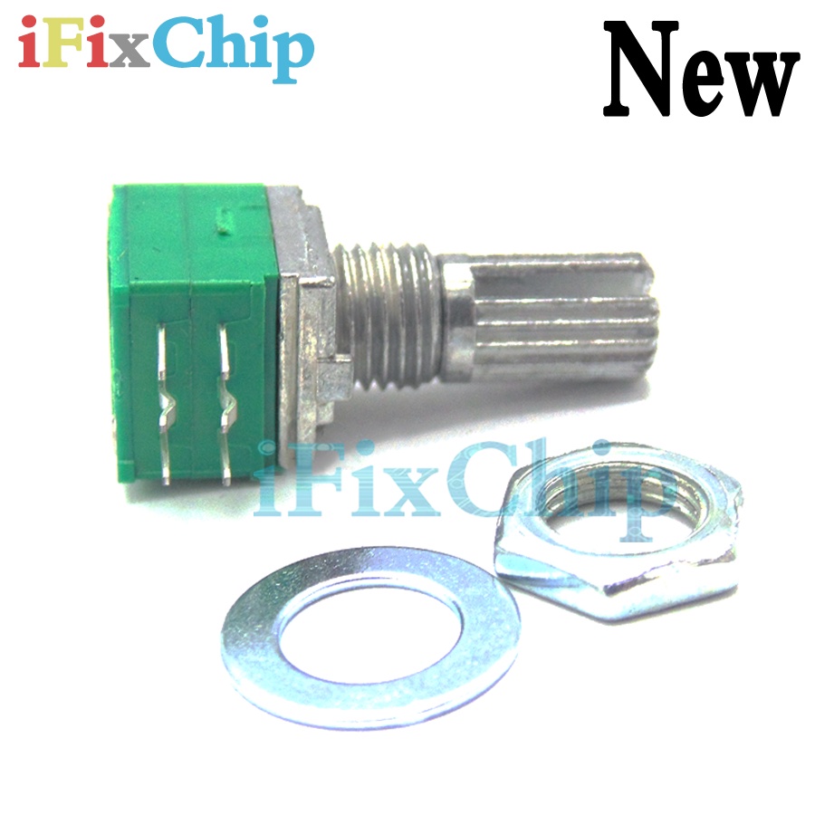 Bộ 5 Linh Kiện Điện Tử RK097G 5K 10K 20K 50K 100K 500K B5K Trục 6PIN Shaft 15mm RK097