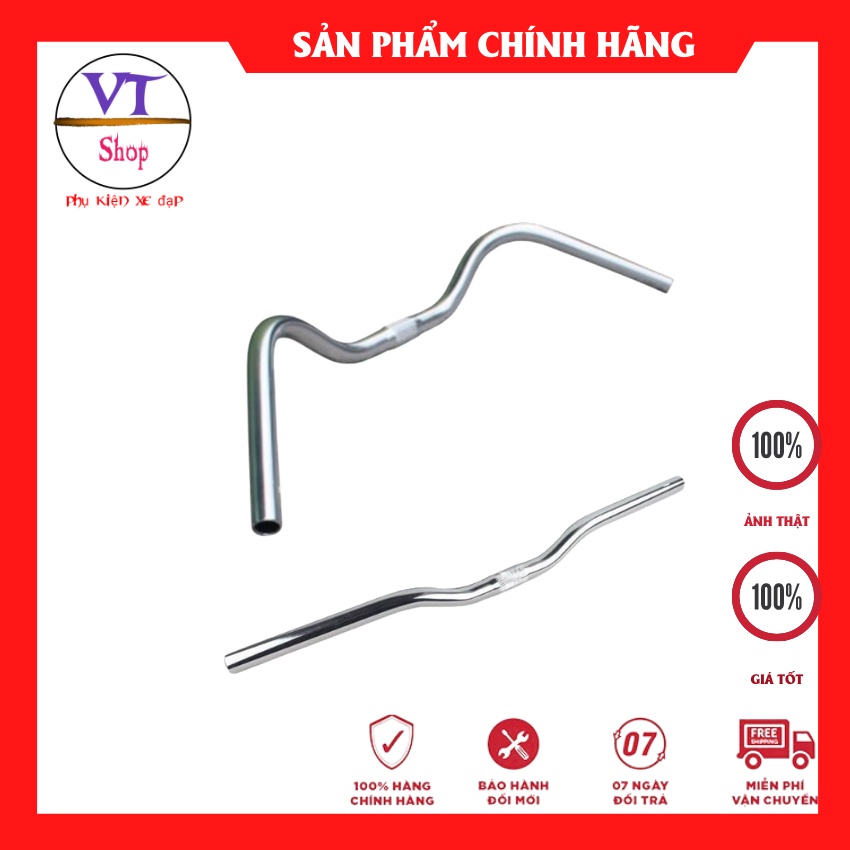 Ghi đông   xe đạp hợp kim inox