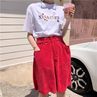 Quần short gân ulzzang