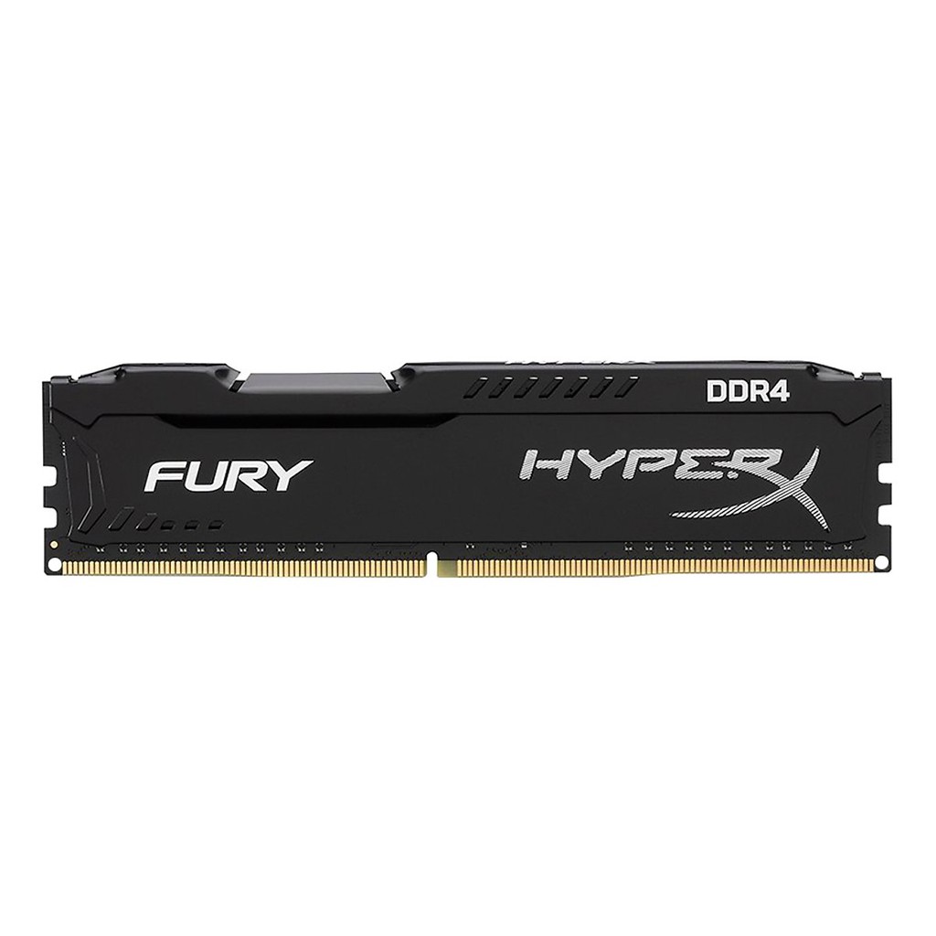 [Mã ELMS05 giảm 5% đơn 300k]Ram DDR4 PC Kingston HyperX Fury Black 8GB (1x8GB) Bus 2666