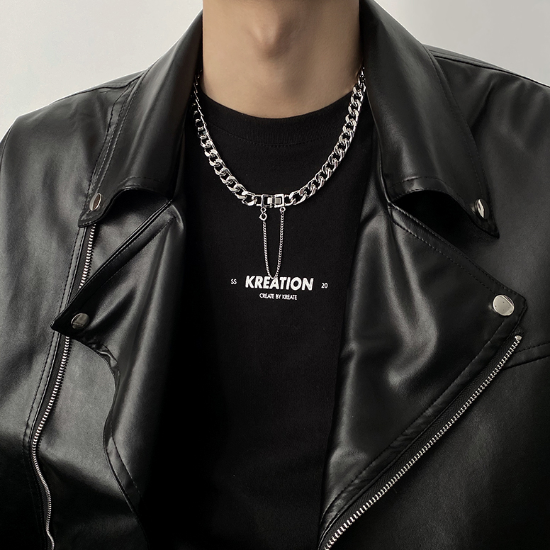 vòng cổ Kim Loại Phong Cách Hiphop Đường Phố