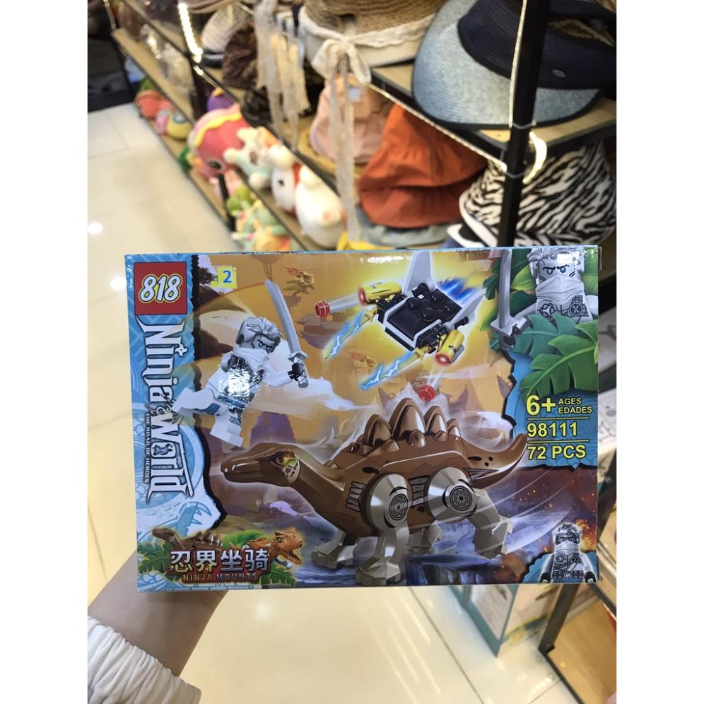 Đồ Chơi Lắp Ráp Lego Khủng Long 818 73 Chi Tiết Cho Trẻ Từ 6 Tuổi