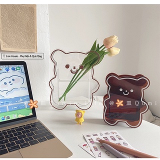Ống cắm bút Decor, cắm bút để bàn hình Gấu đáng yêu