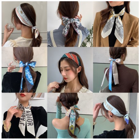 Dây ruy băng buộc tóc kết hợp khăn quàng cổ Hàn Quốc thời trang P109 - VHT SHOP ( link 2 )