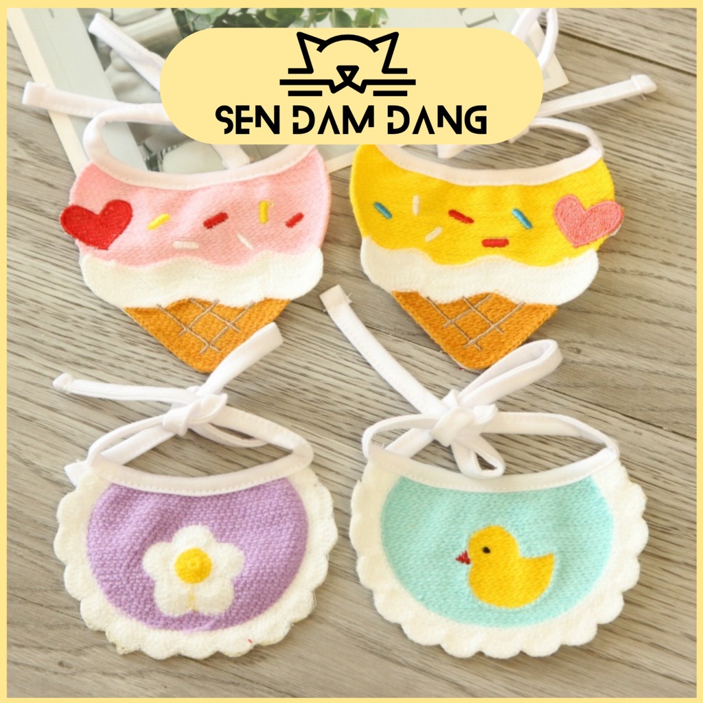 Yếm Vòng Cổ Cho Cún Mèo - 02