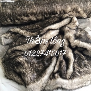 Thảm lông chụp ảnh - xám chuột