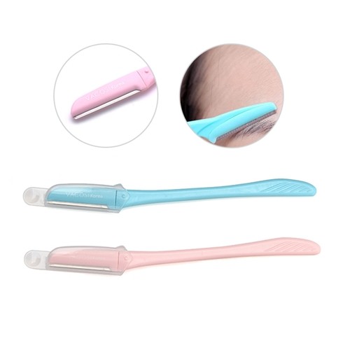 Dao Cạo Lông Mày Vacosi Hàn Quốc Eyebrow Knife DC06 Tỉa Gọn Khuôn Chân Mày Dễ Dàng Và Sắc Nét