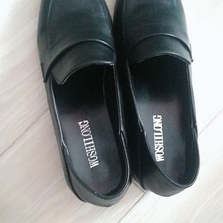 _ORDER_ Loafer mũi vuông da trơn size 35-39 ( có ảnh thật)