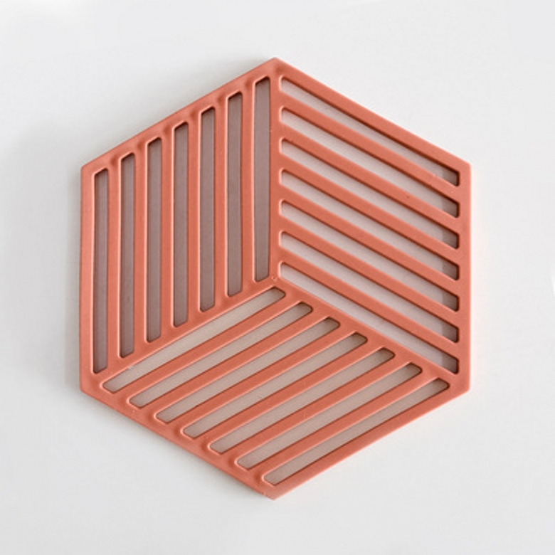 Miếng silicon lót ly cách nhiệt phong cách sáng tạo