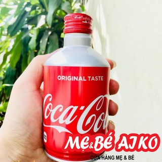 Coca Cola Nhật Chai Nhôm nắp vặn 300ml (Japan)