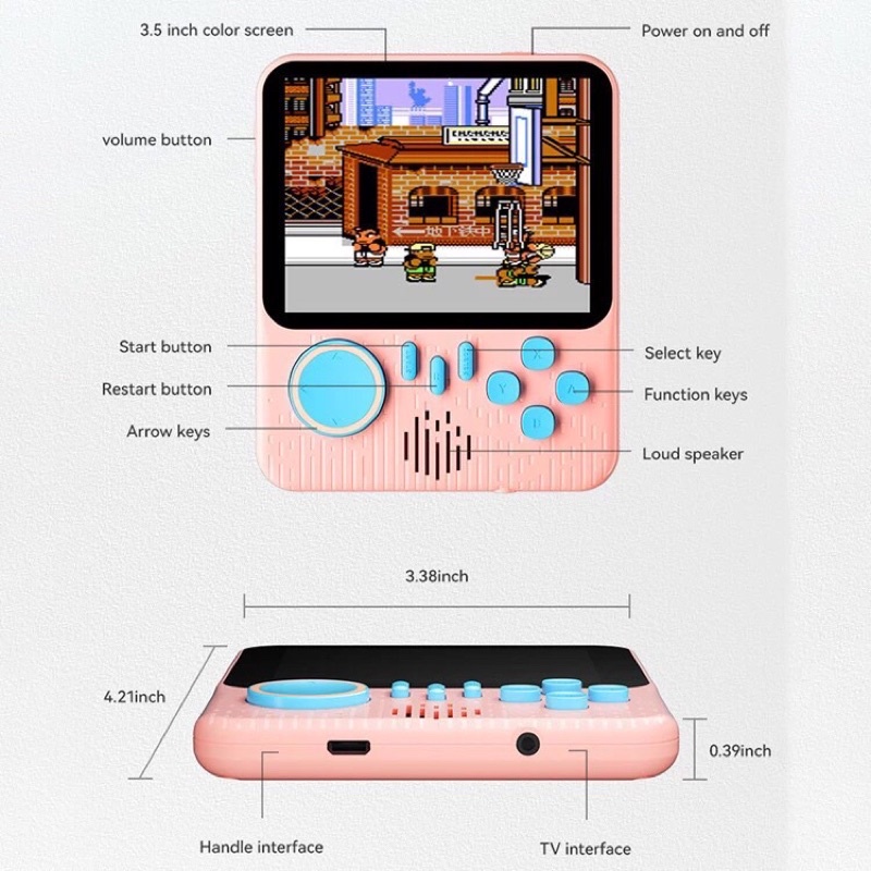 Máy chơi game cầm tay G5/G7 sử dụng 2 người,kết nối tivi màn hình rõ nét bảo hành đổi 1-1