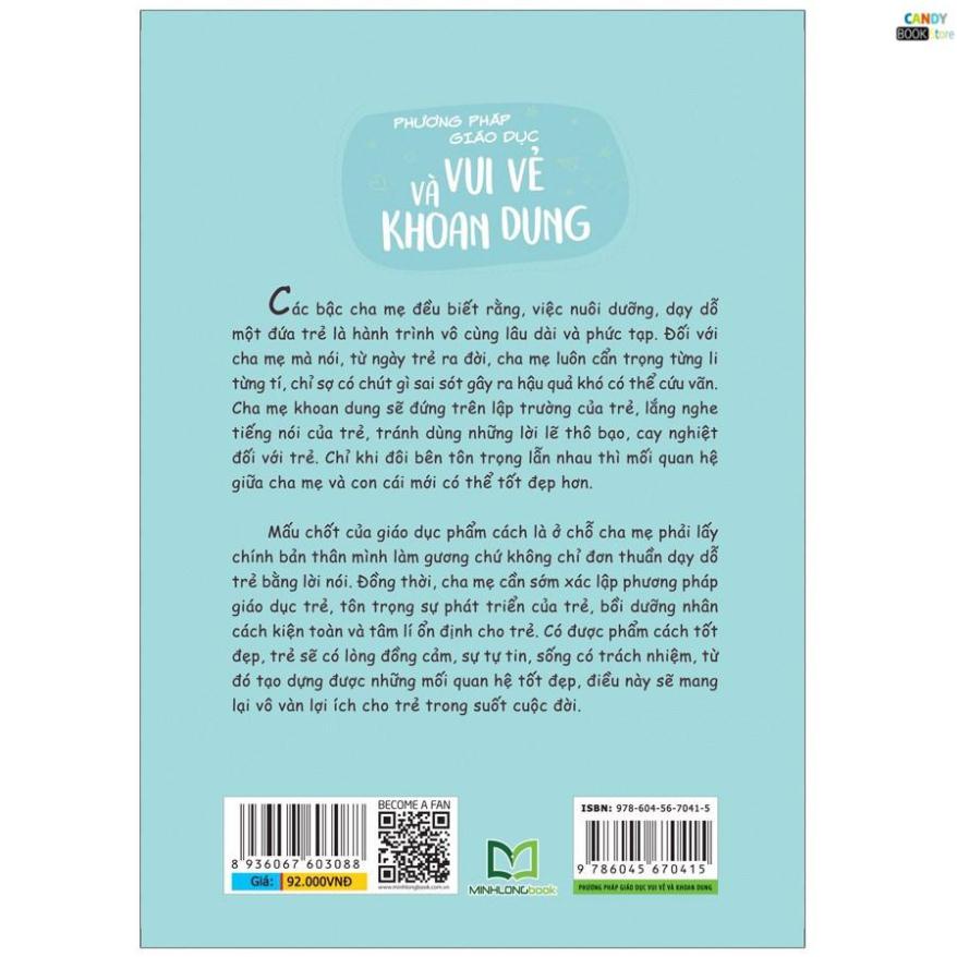 Sách: Phương Pháp Giáo Dục Vui Vẻ Và Khoan Dung