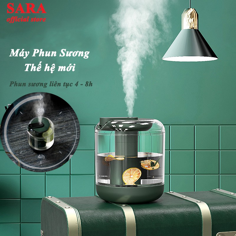 Máy phun sương Nano, tạo ẩm, khuếch tán xông tinh dầu để bàn- Thế Hệ Mới shop.sara