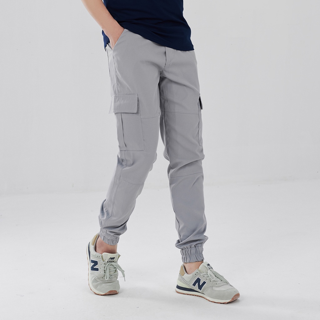 Quần Jogger Kaki Túi Hộp Nam ROUGH OUTFIT Dày Dặn, Co Giãn