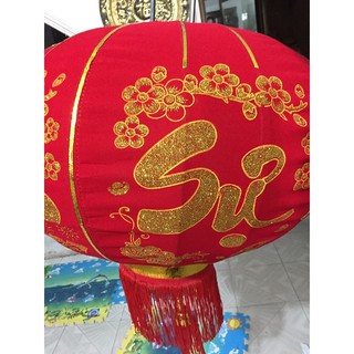 Đèn lồng trang trí treo tết 80 phân