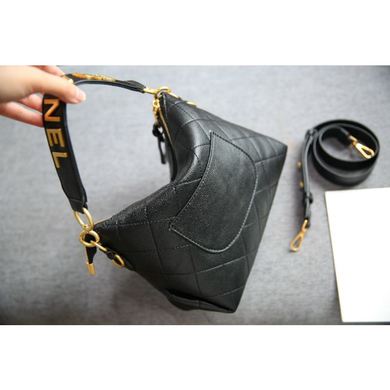 Túi xách nữ C.N quai logo sz26cm da bò mềm 2 quai thay đổi cực đẹp