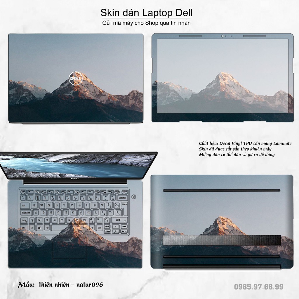 Skin dán Laptop Dell in hình thiên nhiên _nhiều mẫu 5 (inbox mã máy cho Shop)