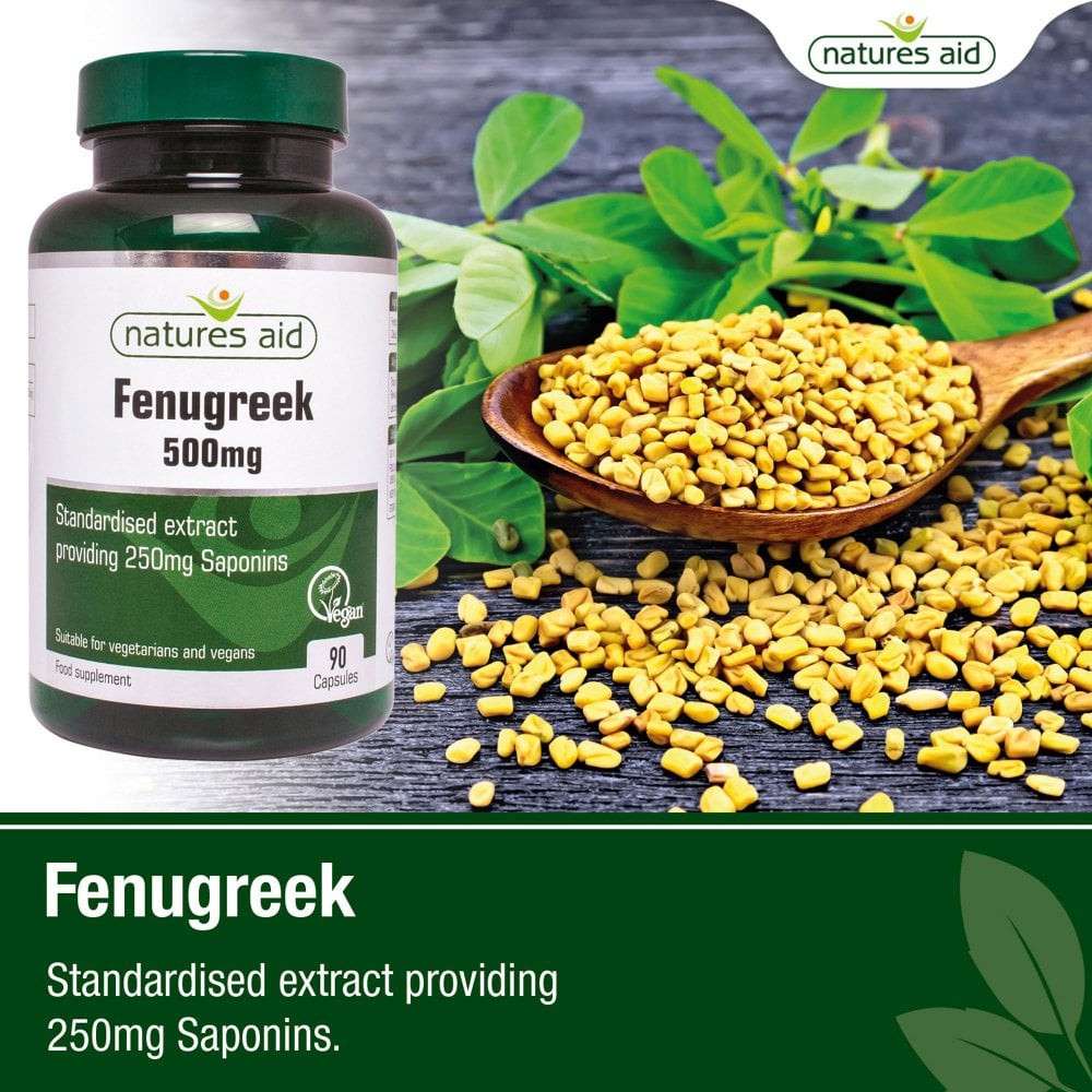 Viên lợi sữa Cỏ Cari Fenugreek 500mg Anh 90 viên
