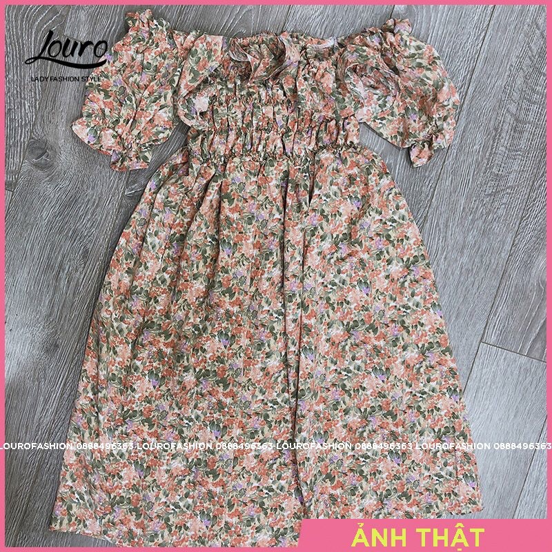 Váy bánh bèo nữ trễ vai,mẫu đầm bánh bèo nữ mặc được 2 kiểu thành váy trễ vai hoặc váy cổ vuông | BigBuy360 - bigbuy360.vn