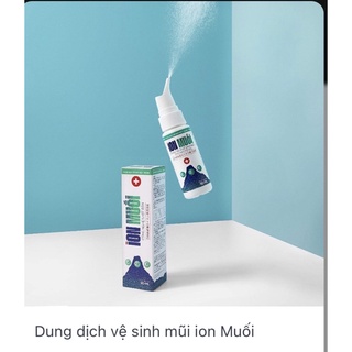 Dung dịch vệ sinh mũi ION MUỐi