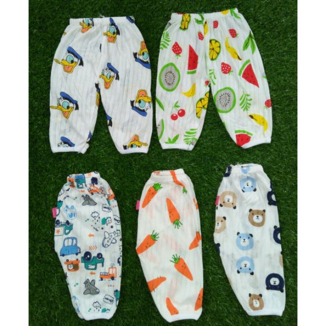 10 chiếc quần dài cotton giấy 4-11kg