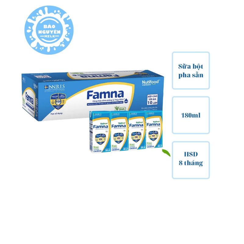 THÙNG 48HỘP PHA SẴN FAMRNA NUTIFOOD110ML