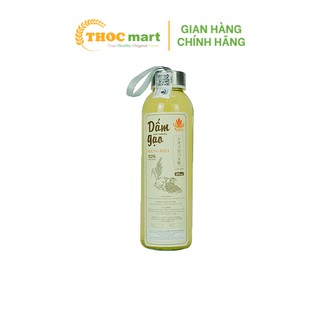 Dấm Gạo ruộng rươi Reuco 100% nguyên chất tự nhiên chai thủy tinh 500ml