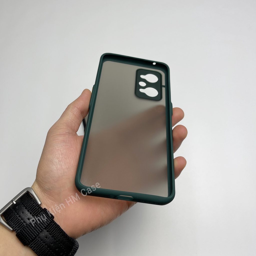 Ốp Lưng Phantom Realme V15 / GT 2 / Neo / Neo 2 / Neo 2T / Q3 Pro / Q5 Pro, Lưng Nhám, Viền Màu, Bảo Bệ Came