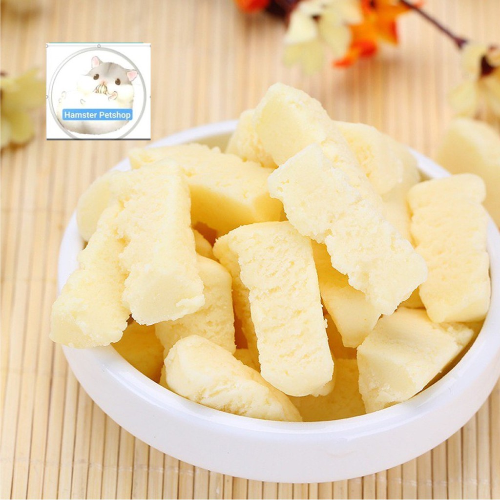 Pho mát thơm, giòn cho hamster, Guinea Pig (bọ ú, chuột lang), thỏ, sóc bắc mỹ 35g