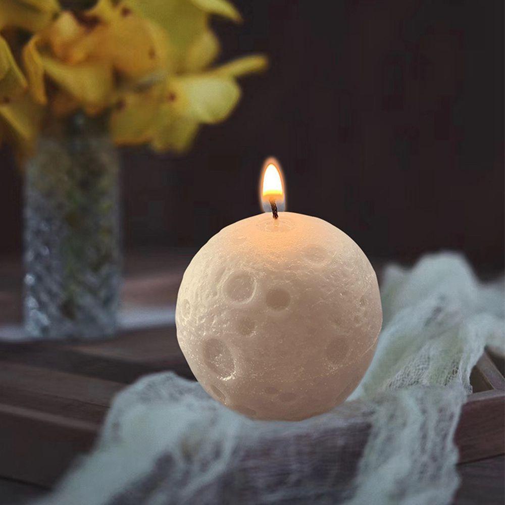 YIYU 1 Khuôn Làm Bánh Trung Thu Hình Hành Tinh Mặt Trăng Bằng Silicone DIY