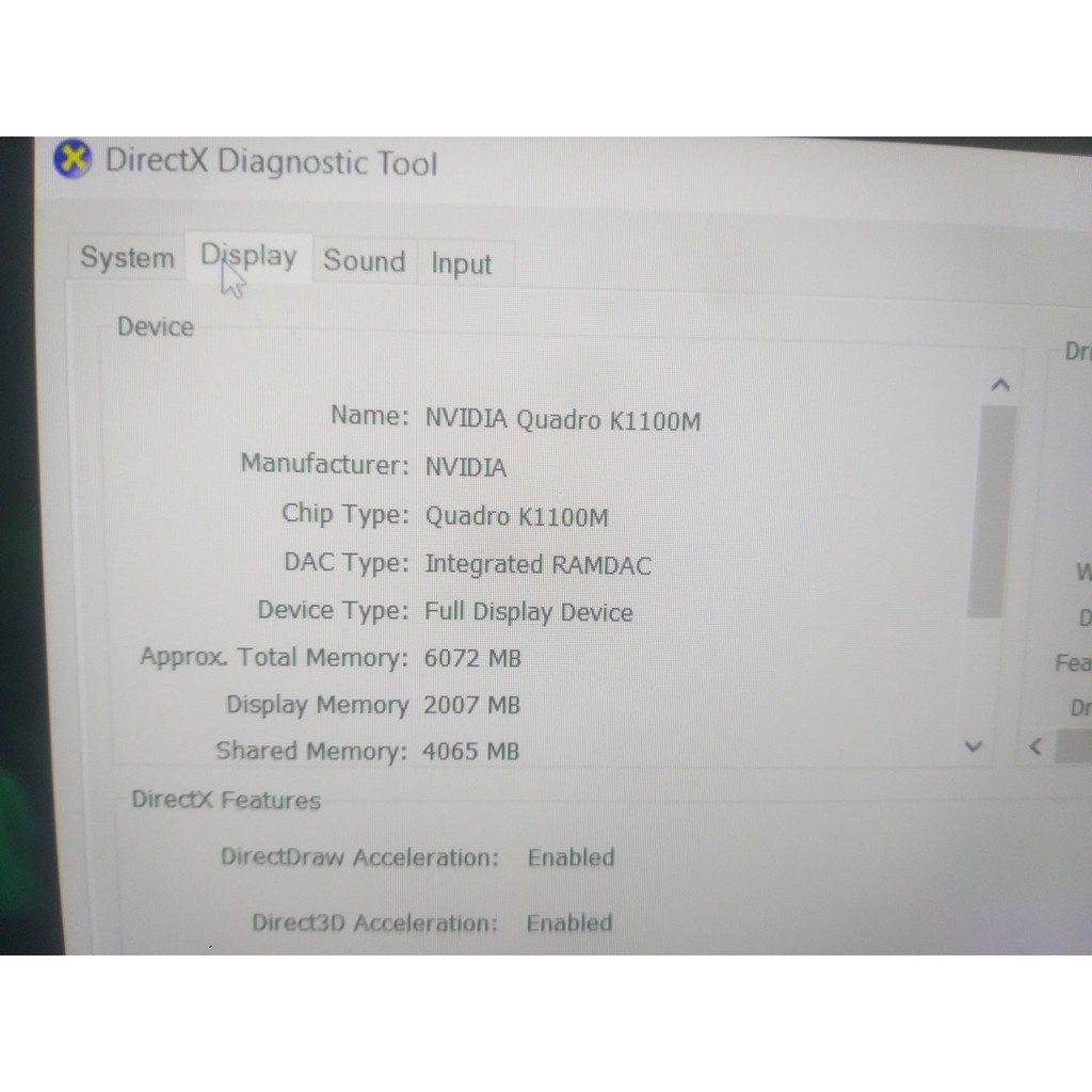 Laptop Dell Precision M4800 -RAM 8GB -SSD 240G - Card K1100M -Màn 15,6 FHD | WebRaoVat - webraovat.net.vn