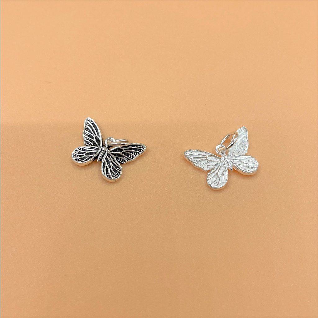Charm treo hình bướm mẫu mới nhất - Charm bạc 925 - Mã CB166 CA183