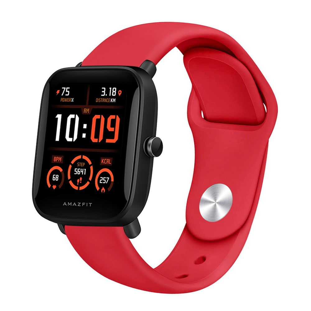 Dây đeo silicon 20mm thay thế cho đồng hồ thông minh Huami Amazfit Bip U pro Xiaomi Amazfit Bip S Lite GTS 2 Mini GTR 42mm