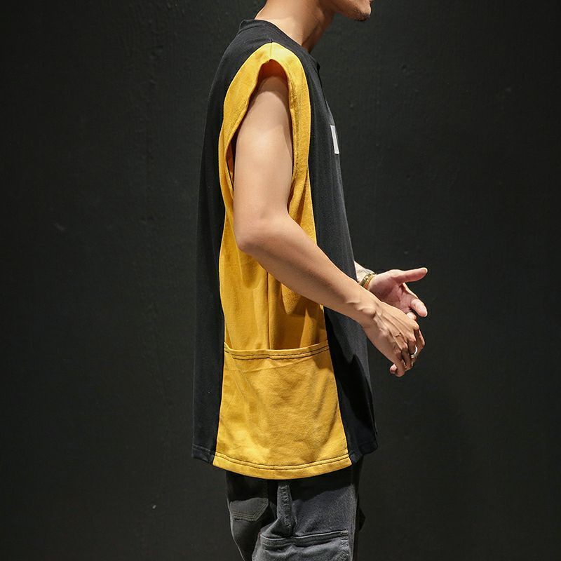 Áo Thun Ba Lỗ Thể Thao Bóng Rổ Dáng Rộng Vải Cotton Mỏng Thời Trang Mùa Hè Cho Nam