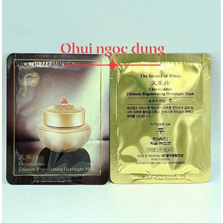 [Mới]Gói dùng thử Mặt nạ ngủ trẻ hóa da tái sinh cao cấp Cheonyuldan Ultimate Regenerating Overnight Mask