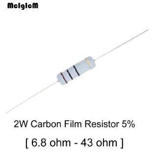 Bộ 200 điện trở chuyên dụng mcigicm 6.8 Ohm - Ohm 2W 5 % 7.5 9.1 10 11 12 13 15 Ohm