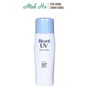 Sữa chống nắng Biore UV perfect milk SPF50+/PA++++ 40ml chống thấm nước