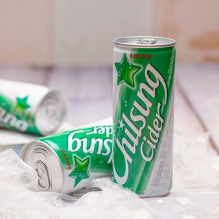 Nước ngọt Có gas Chilsung Cider 250ml