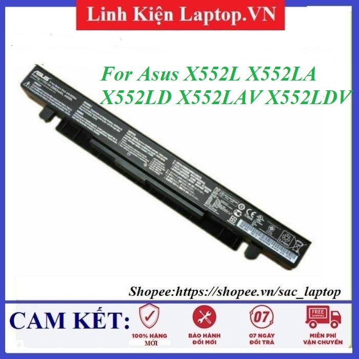 ⚡Pin laptop Asus X552L X552LA X552LD X552LAV X552LDV