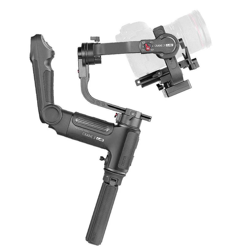 Gimbal chống rung cao cấp cỡ lớn, tải trọng 4.5kg, pin 7.5h, Wireless với ứng dụng smartphone | Zhiyun Crane 3 Lab