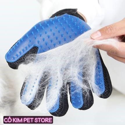 [Mã PET50K giảm Giảm 10% - Tối đa 50K đơn từ 250K] Găng tay chải lông chó mèo