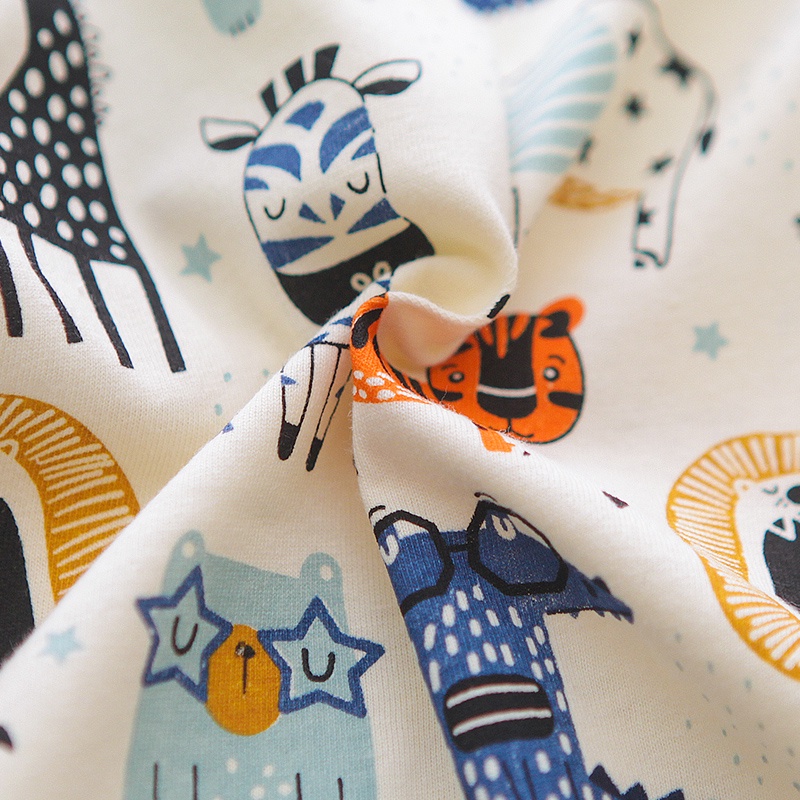 Áo Thun Thời Trang Mùa Hè Phong Cách Hàn Quốc Cho Bé Trai 0-6 Tuổi