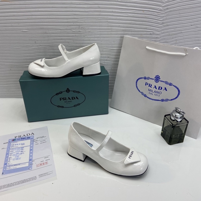 Giày cao gót pra da 3p fullbox