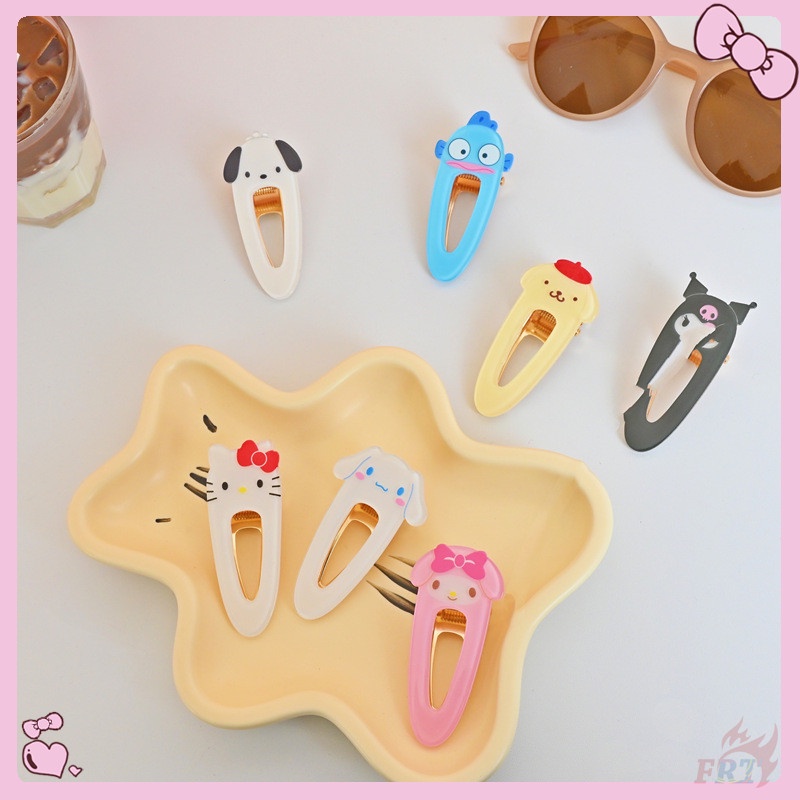 ☀ Cinnamoroll / Melody / Kuromi / Pom Purin / Kẹp Tóc Hello Kitty / Treo Tường ☀ 1 Phụ Kiện Trang Sức Ngọt Ngào