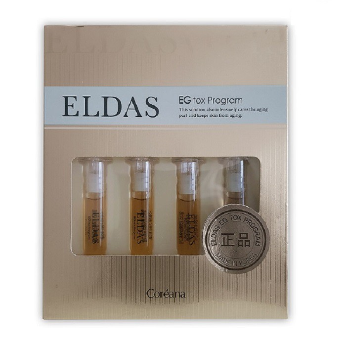 Combo 4 Ống Tế Bào Gốc Chống Lão Hóa Eldas Eg Tox Program Ampoule 2ml x 4