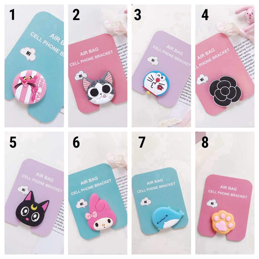 Giá đỡ điện thoại mini kiểu dáng hoạt hình dễ thương