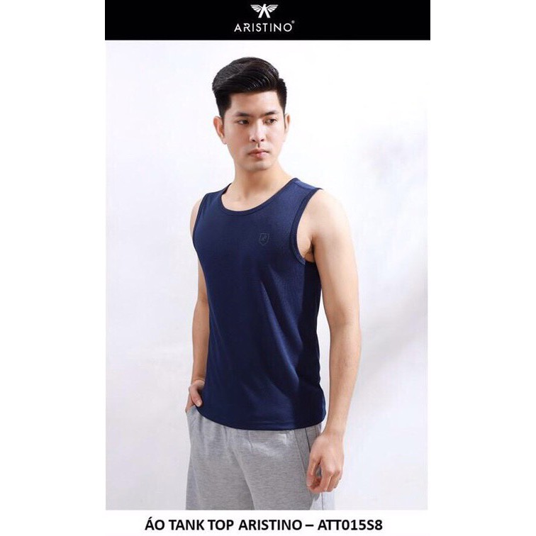 Áo thể thao TankTop Aristino cotton phom dáng Slim Fit