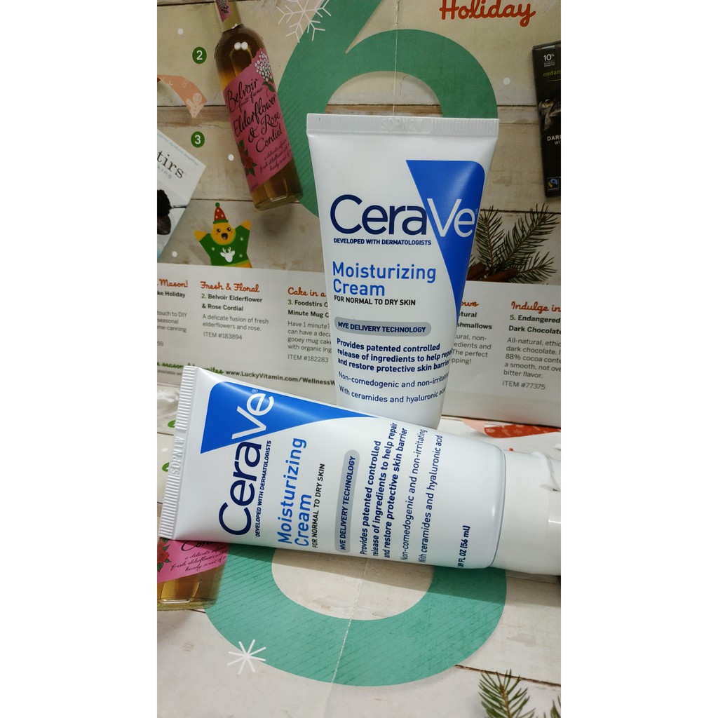 [Tuýp Nhỏ] Kem Dưỡng Ẩm Cerave Moisturizing Cream 56ml - USA