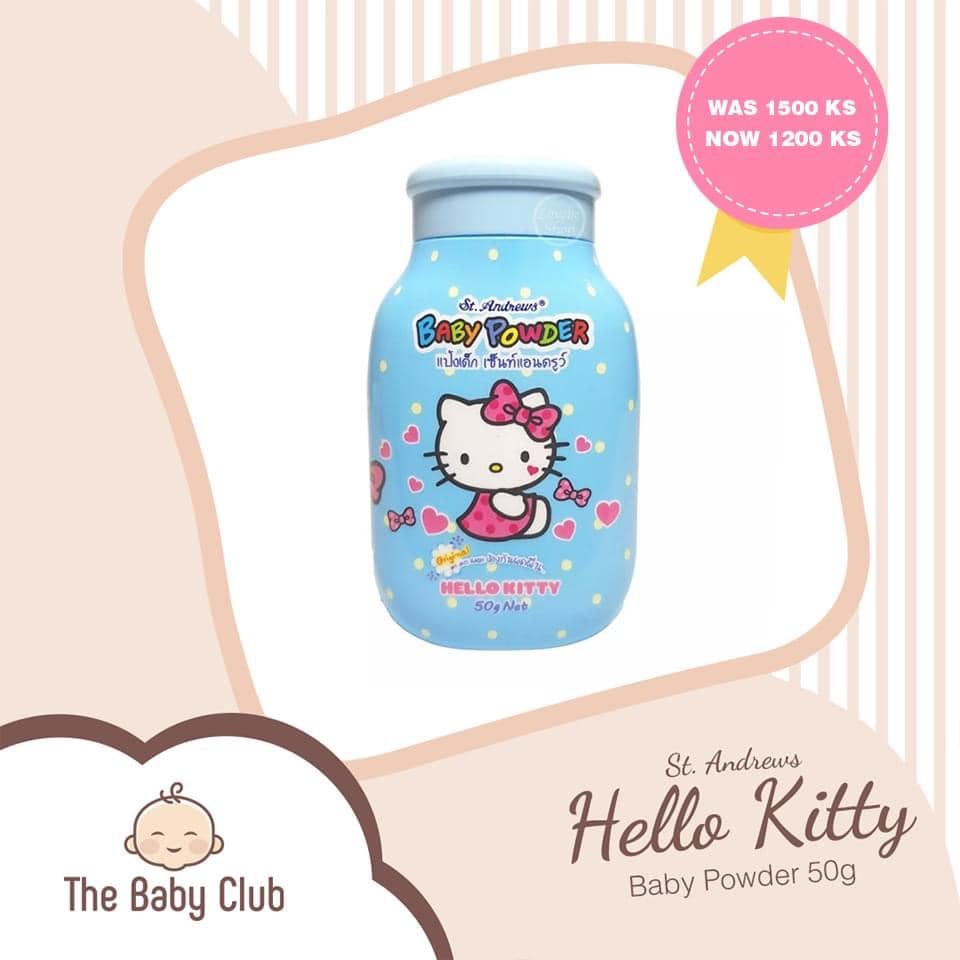 Phấn rôm trẻ em St. Andrews Hello Kitty Thái Lan