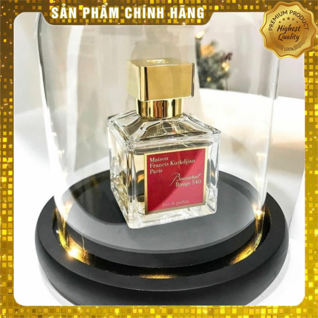 [Nước hoa Unisex 10ml] MFK Baccarat Rouge 540 EDP mẫu thử 2ml - 10ml (Hương hoa cỏ phương đông) | BigBuy360 - bigbuy360.vn